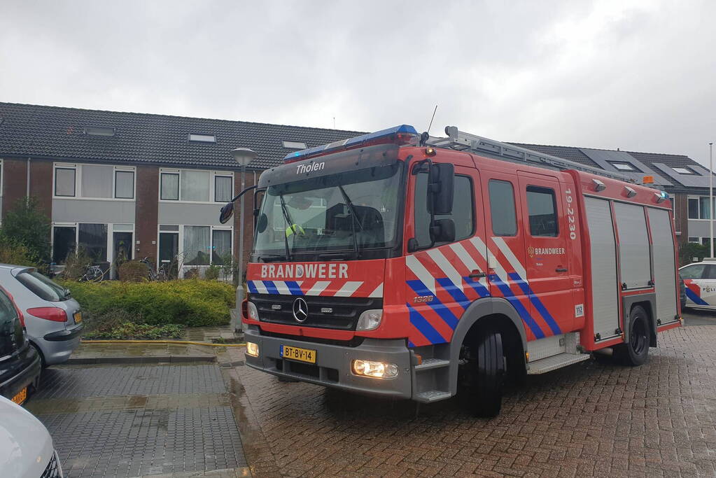 Bewoner gecontroleerd na brand op zolder