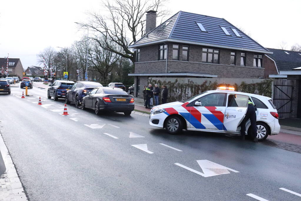 Drie voertuigen betrokken bij ongeval