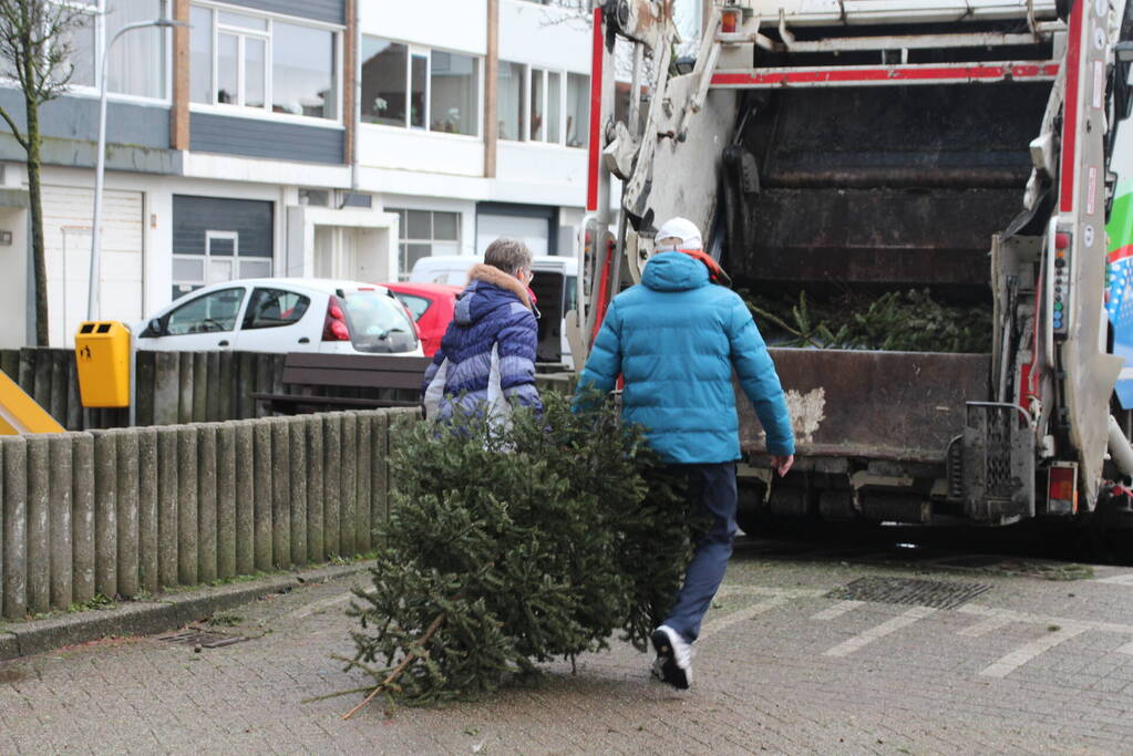 Kerstbomen ingezameld op 16 inzamellocaties