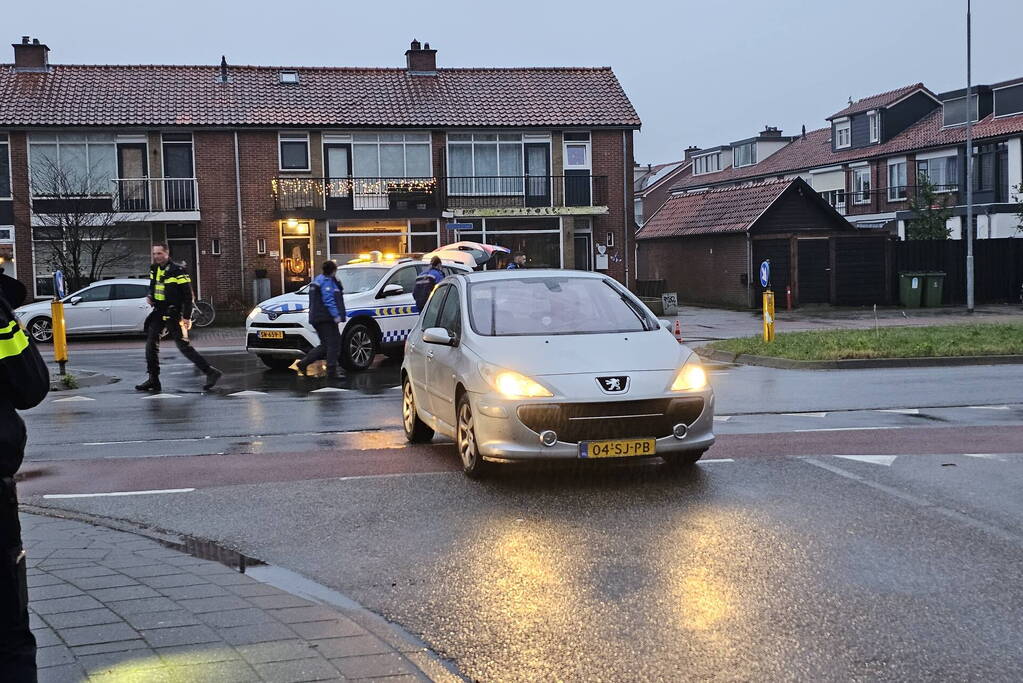 Fietser gewond bij botsing met automobilist