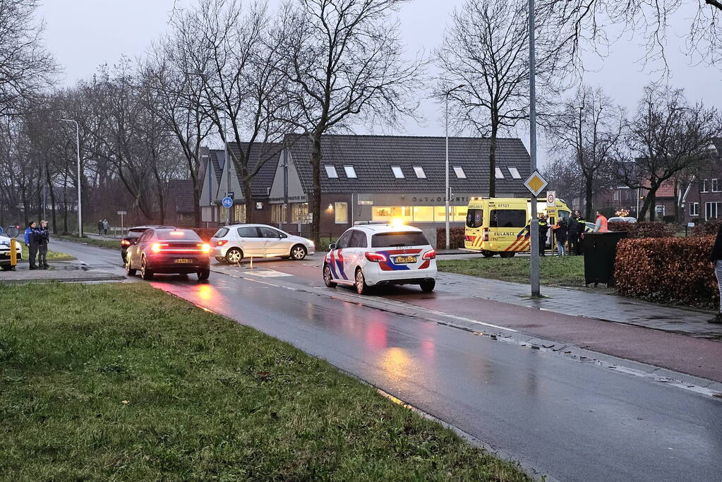 Fietser gewond bij botsing met automobilist