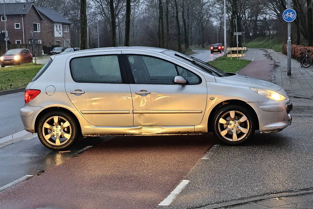 Fietser gewond bij botsing met automobilist