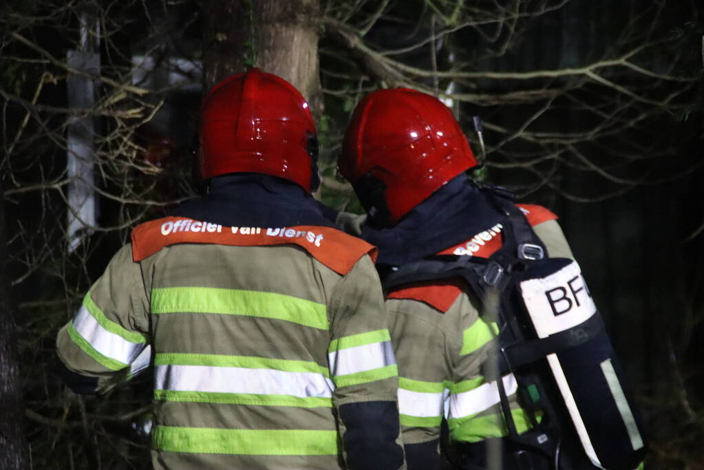 Persoon gewond bij brand in slaapkamer