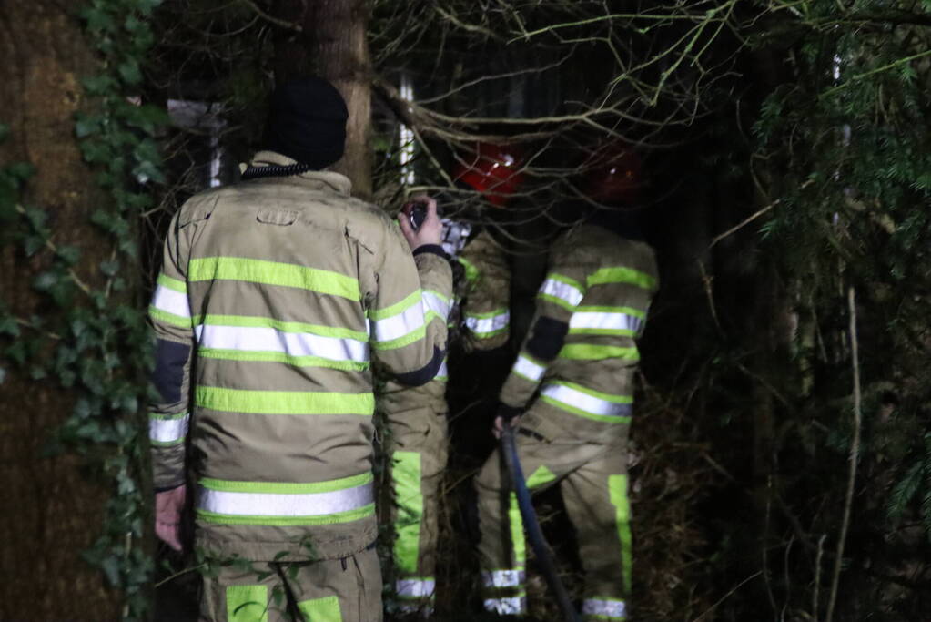 Persoon gewond bij brand in slaapkamer