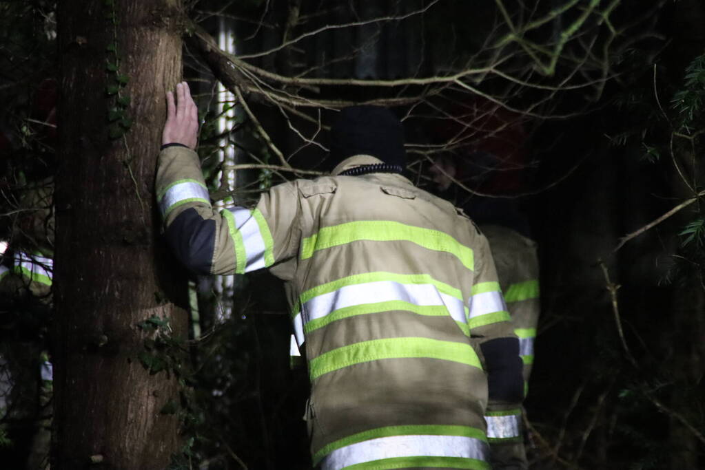 Persoon gewond bij brand in slaapkamer