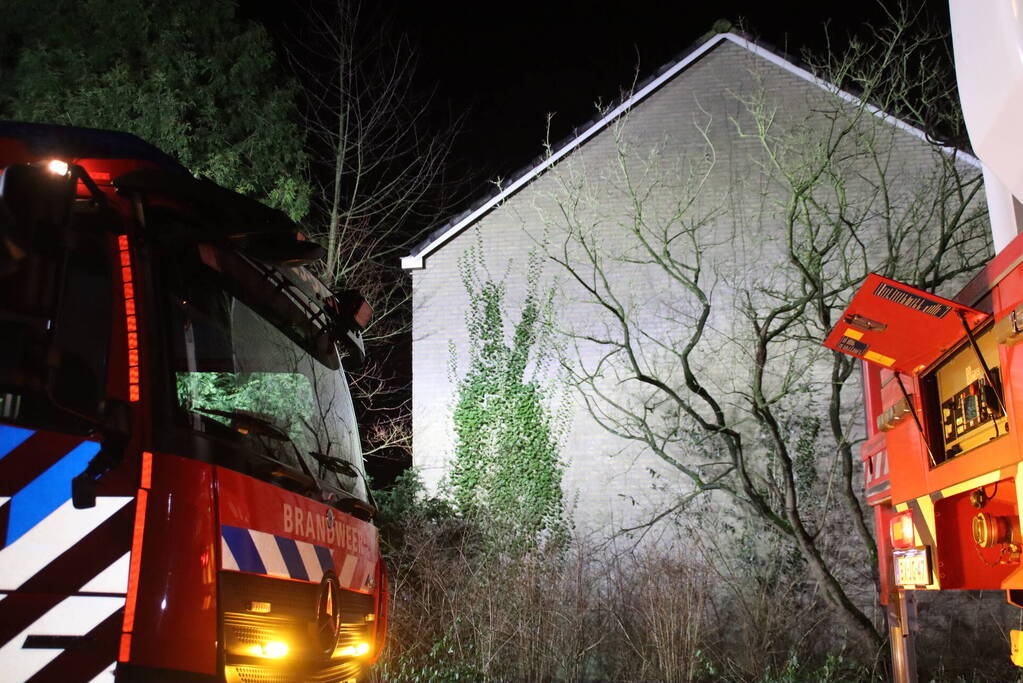 Persoon gewond bij brand in slaapkamer