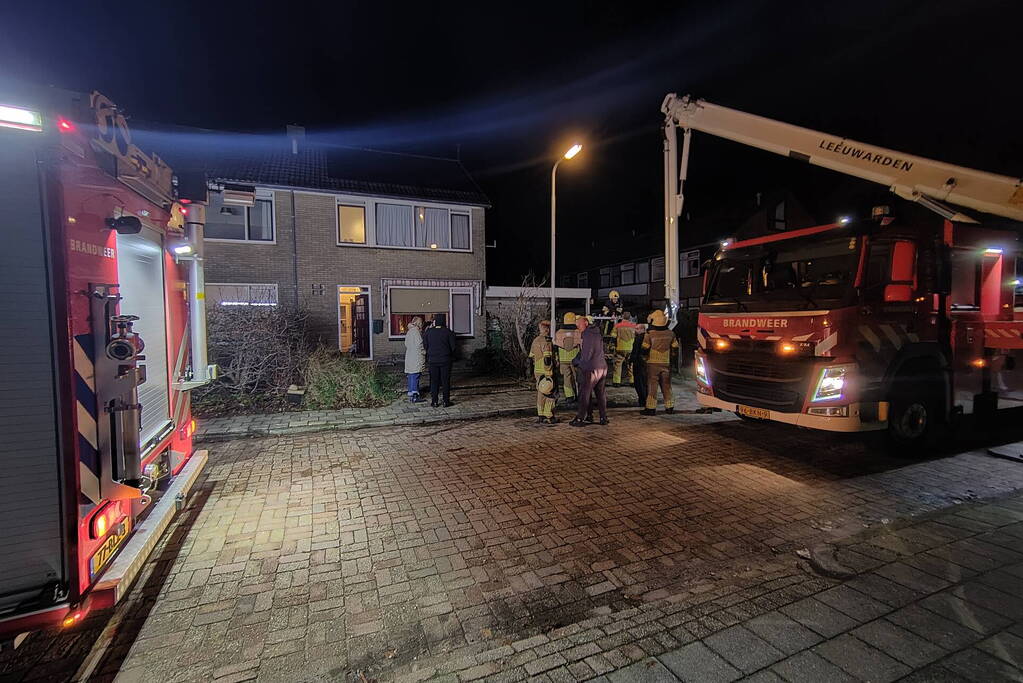 Schoorsteenbrand snel onder controle