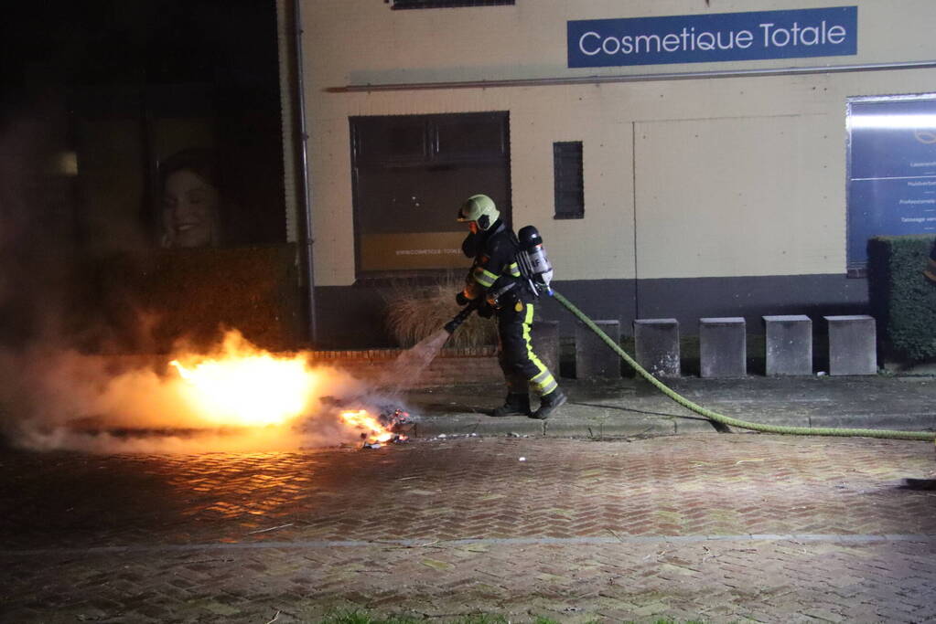 Kliko in brand gestoken