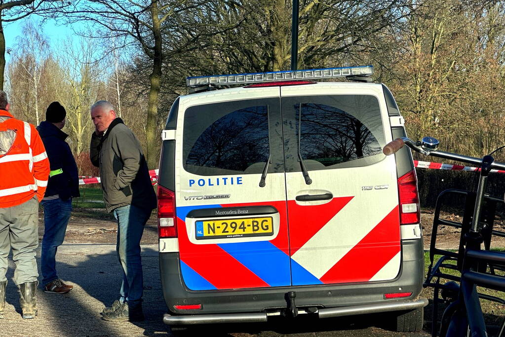 Explosief aangetroffen tijdens graafwerkzaamheden