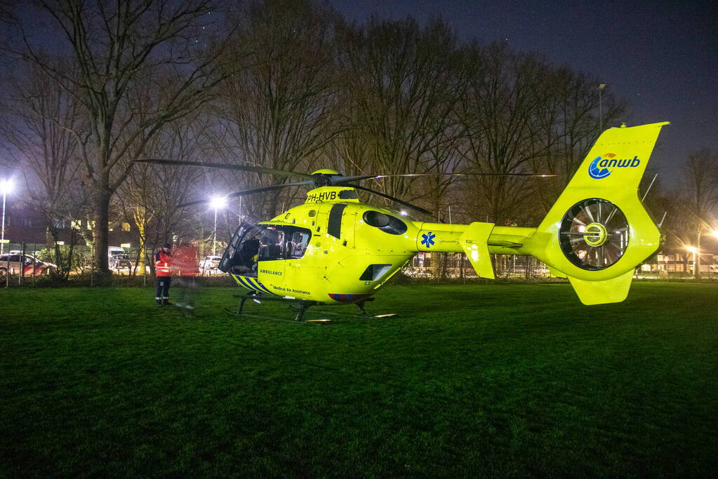 Traumateam ingezet voor medische noodsituatie