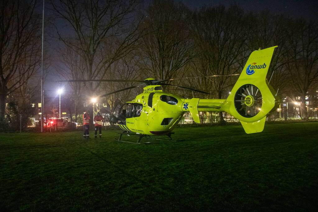 Traumateam ingezet voor medische noodsituatie