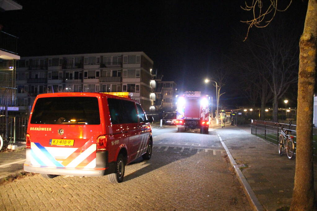 Brandweer groots ingezet voor rookontwikkeling