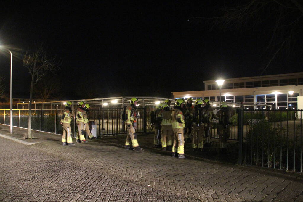 Brandweer groots ingezet voor rookontwikkeling