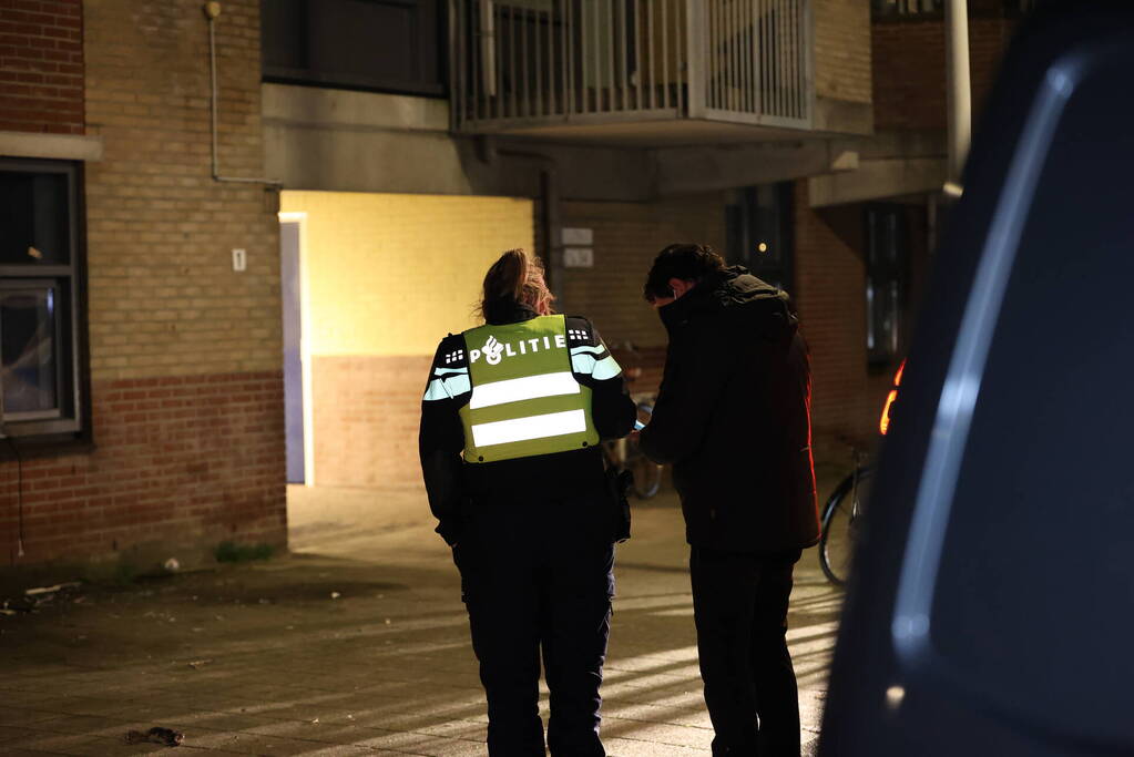 Schade na explosie bij woning