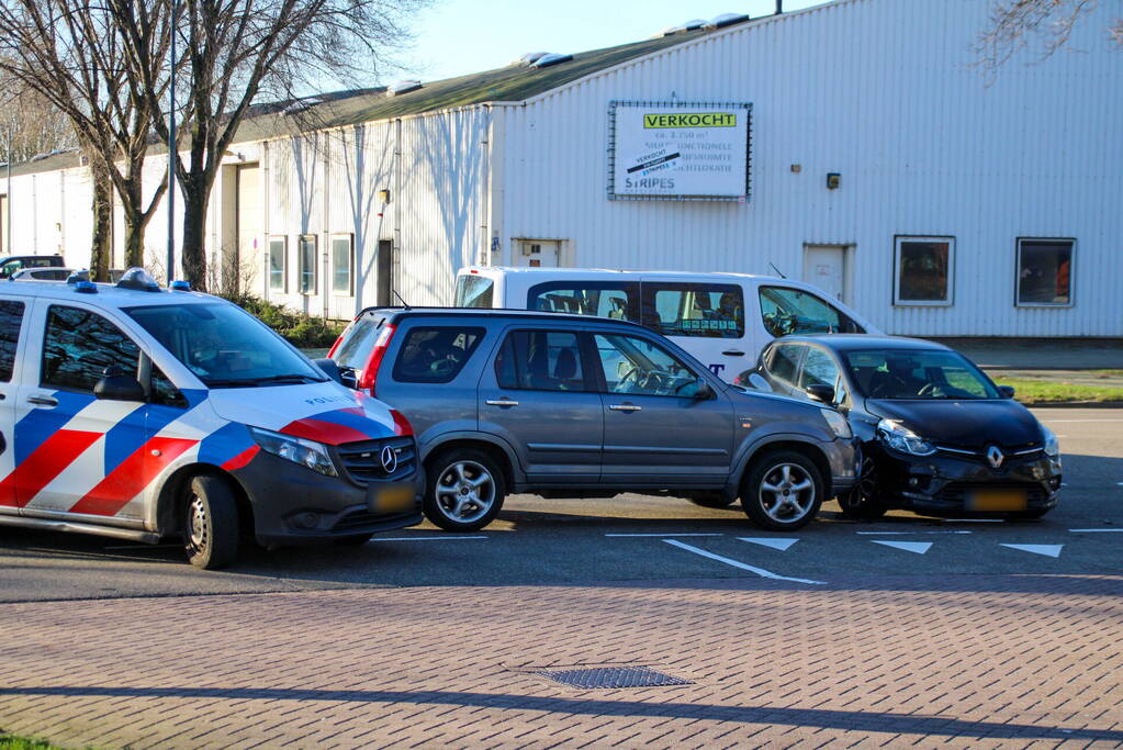 Verkeershinder door aanrijding