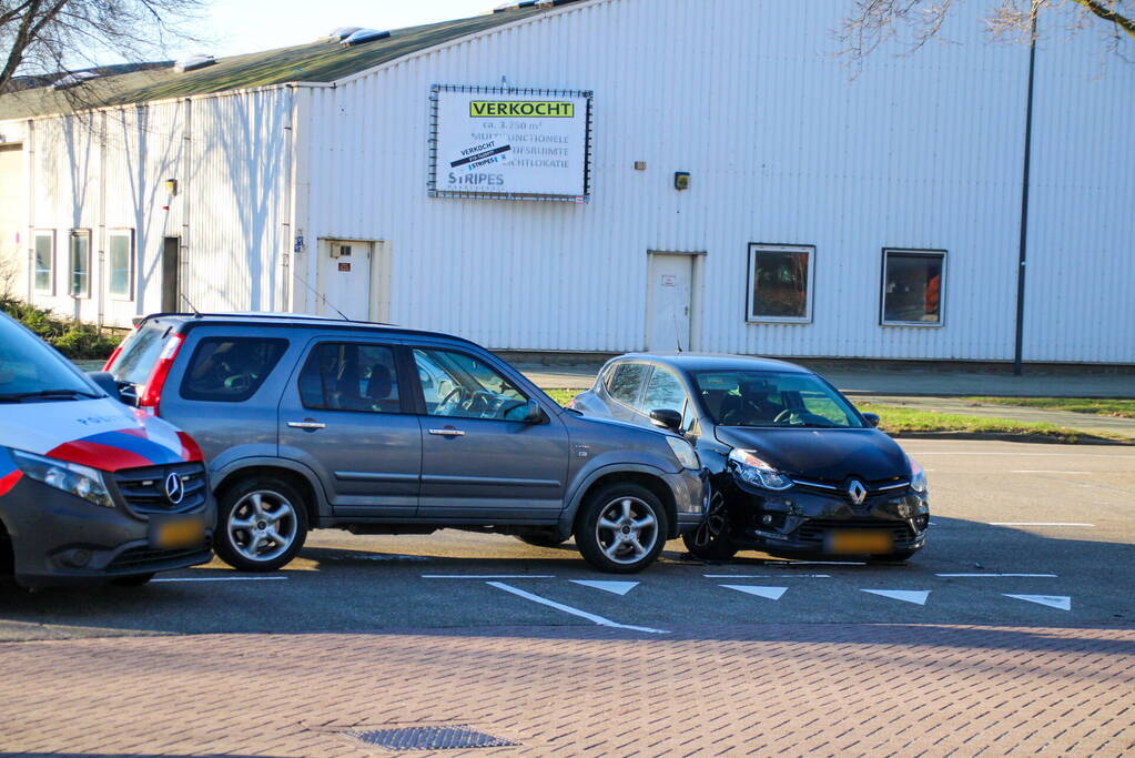 Verkeershinder door aanrijding