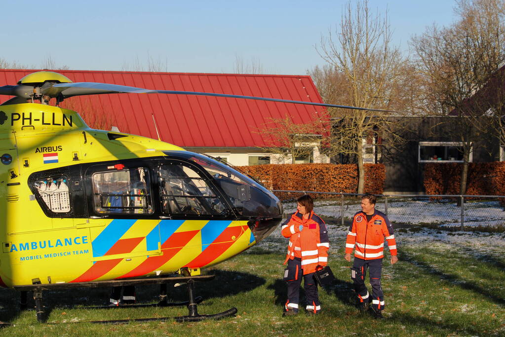 Traumateam ingezet voor medische noodsituatie in een woning