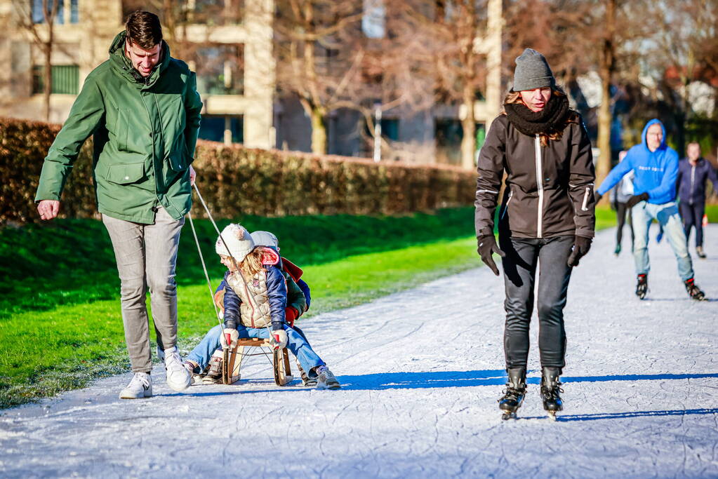 Volop schaatsplezier op natuurijsbaan van Amersfoortse IJsvereniging