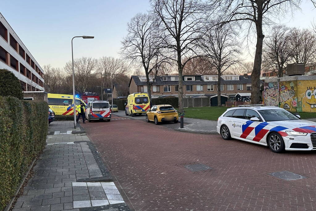 Traumateam ingezet voor medische noodsituatie in een appartementencomplex