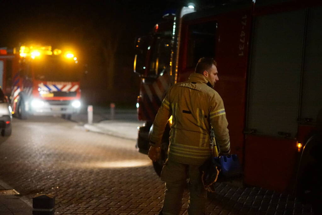 Eenden van het ijs gered door brandweer