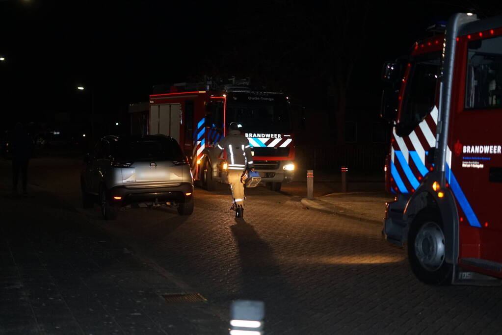 Eenden van het ijs gered door brandweer