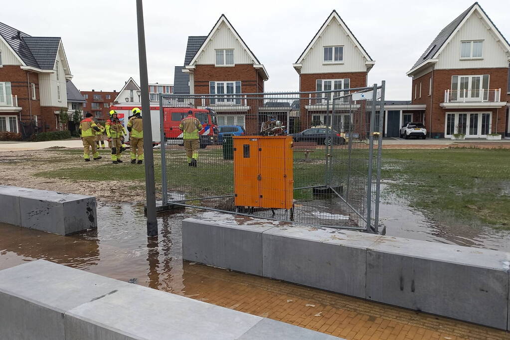 Wateroverlast zorgt voor brandweerinzet