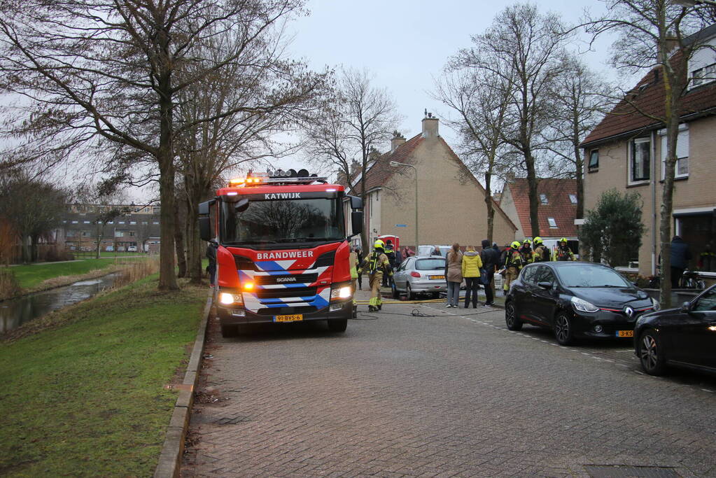 Droger vliegt in brand in woning