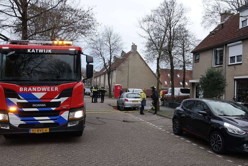 Droger vliegt in brand in woning