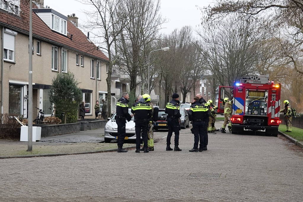 Droger vliegt in brand in woning