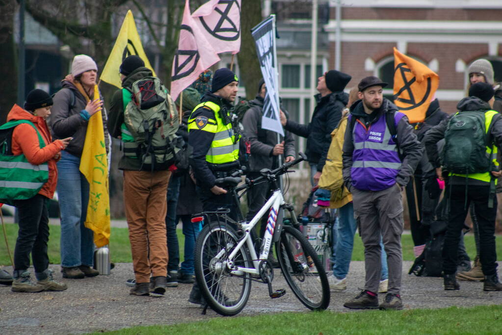 Demonstratie tegen nieuwe gascentrale