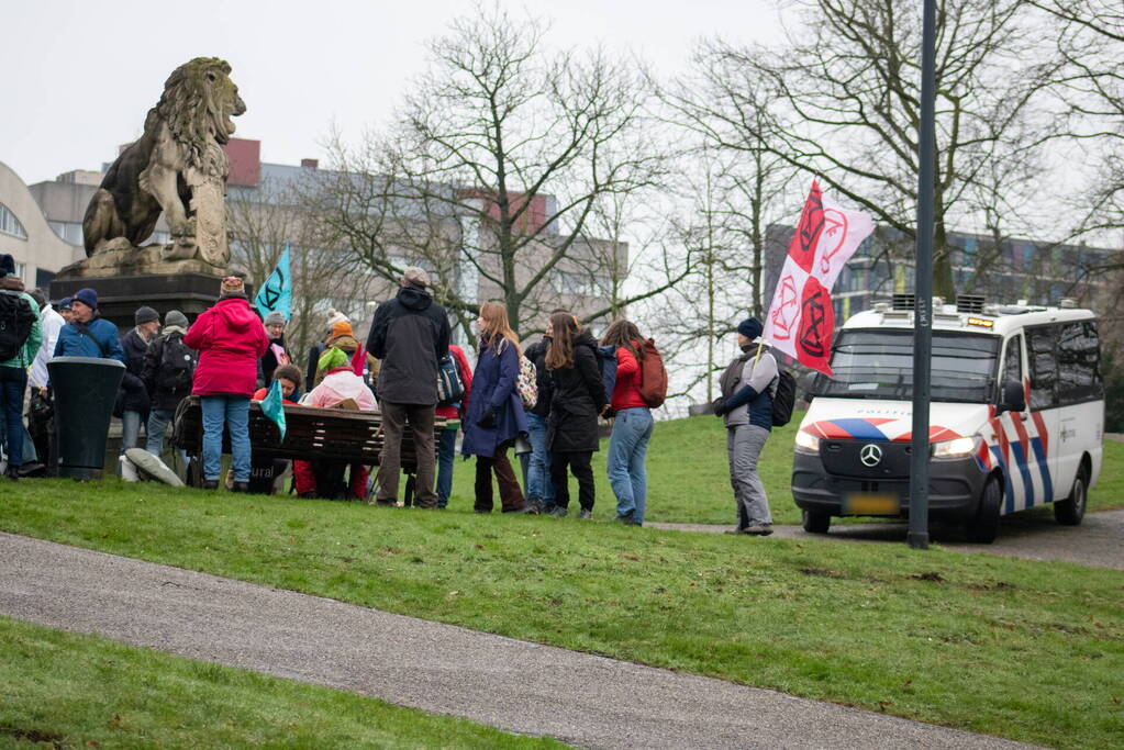 Demonstratie tegen nieuwe gascentrale