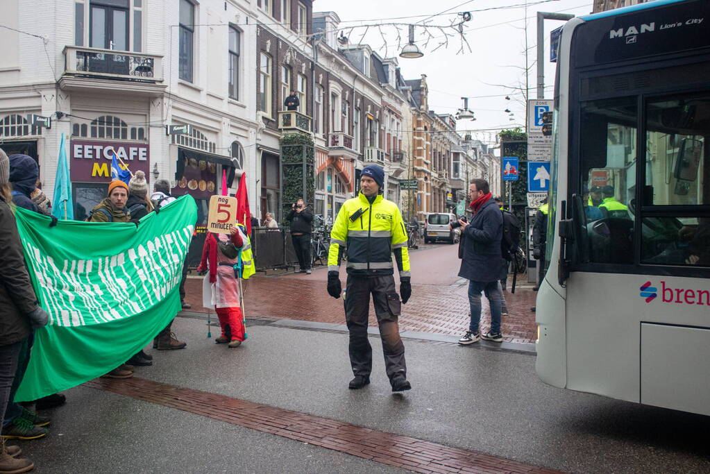 Demonstratie tegen nieuwe gascentrale