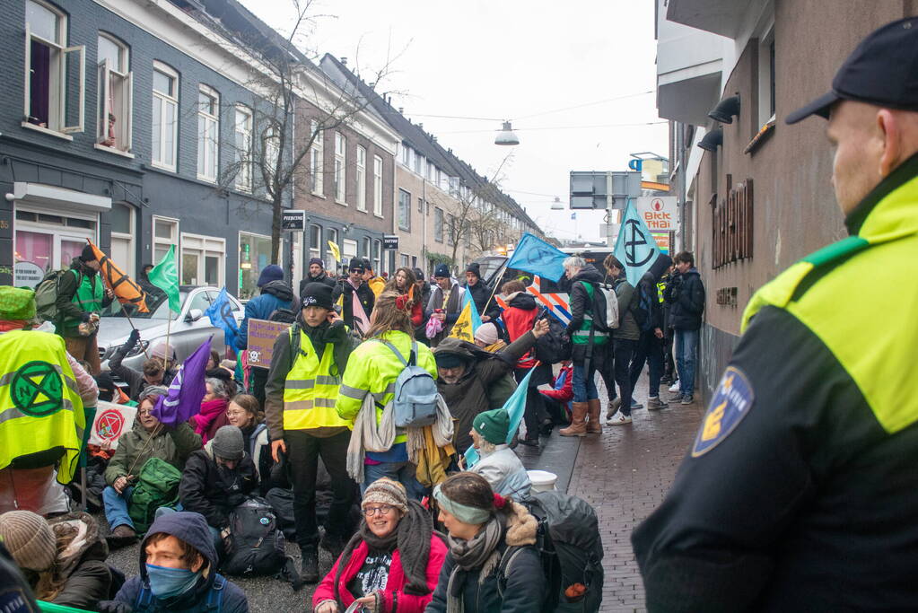 Demonstratie tegen nieuwe gascentrale