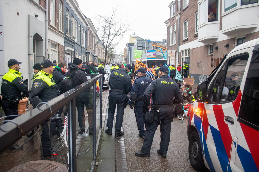 Demonstratie tegen nieuwe gascentrale