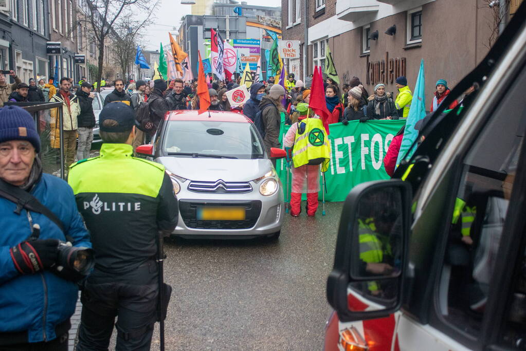 Demonstratie tegen nieuwe gascentrale