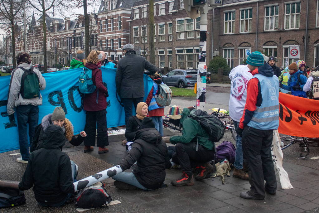 Demonstratie tegen nieuwe gascentrale