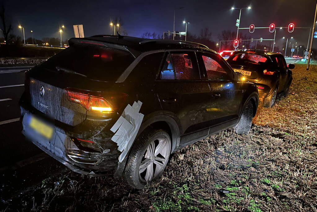 Drie auto's betrokken bij botsing