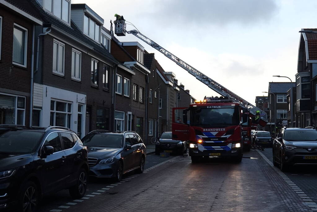 Brandweer ingezet voor schoorsteenbrand