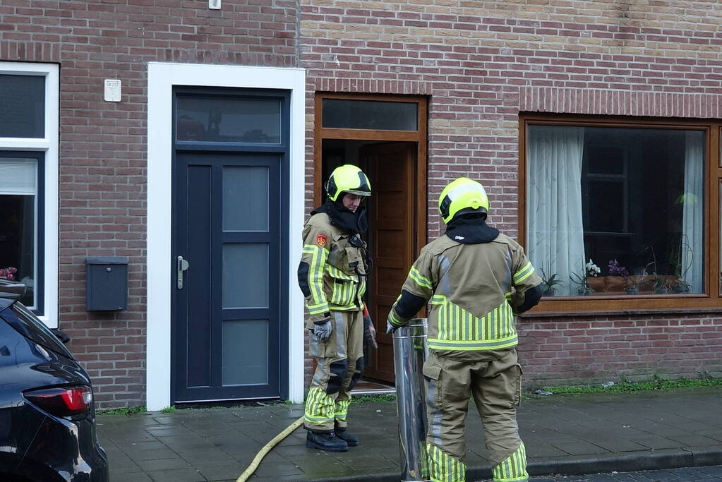 Brandweer ingezet voor schoorsteenbrand