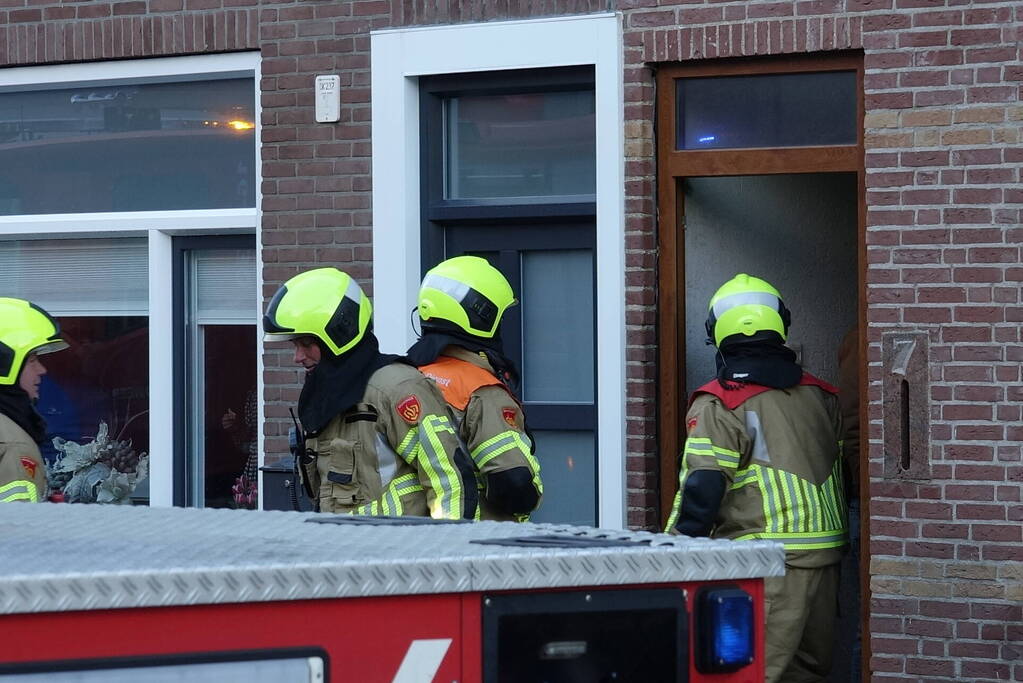 Brandweer ingezet voor schoorsteenbrand