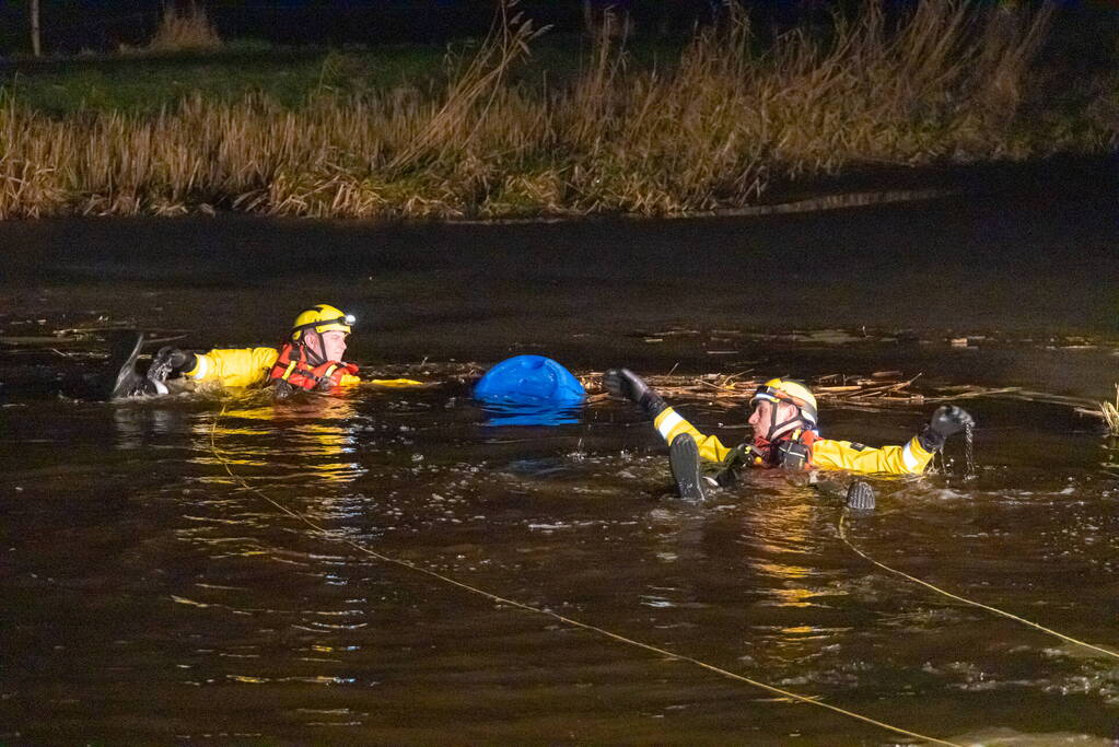 Vat met drugsafval gevonden in water