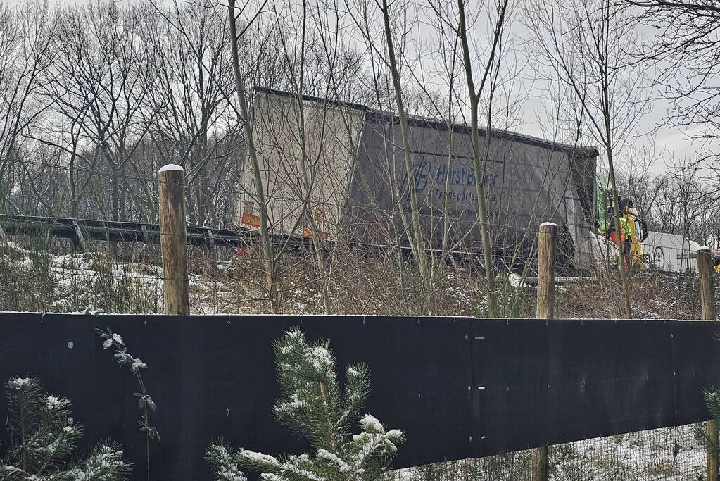 Meerdere voertuigen betrokken bij ongeval door gladheid