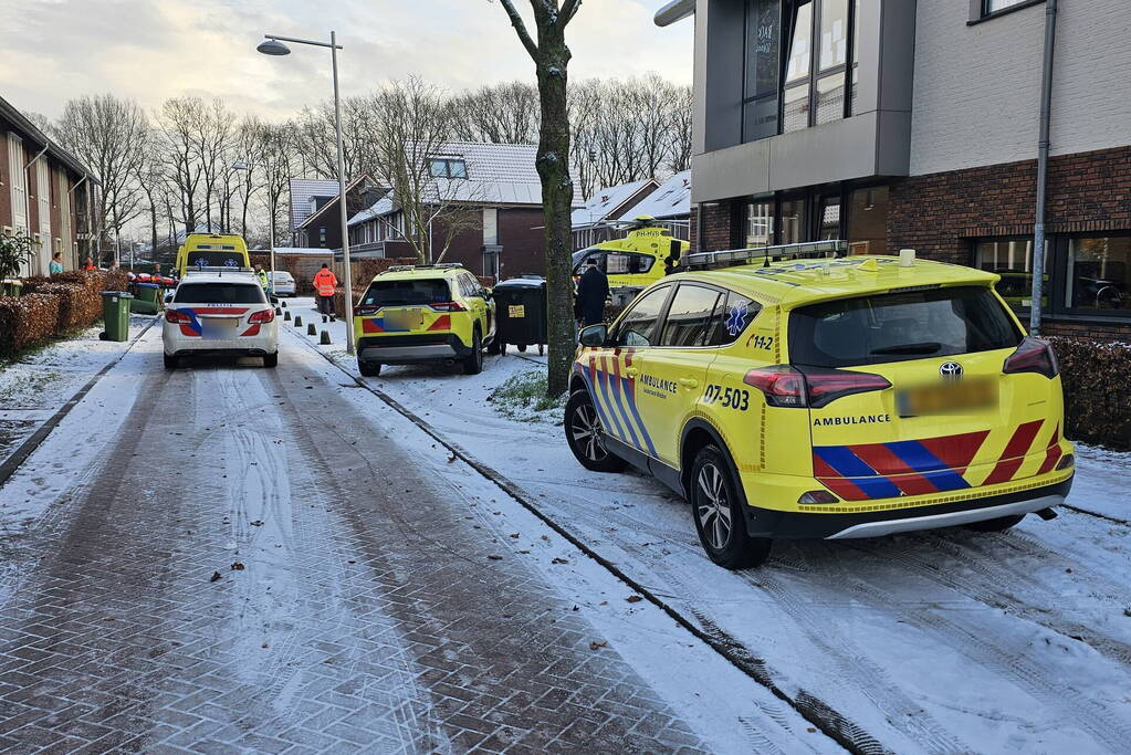 Traumateam ingezet voor medische noodsituatie in een woning