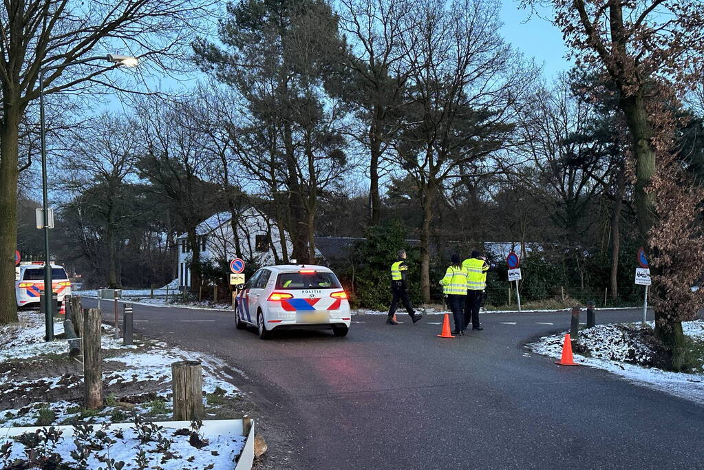 Grote politiecontrole bij Camping Bakel