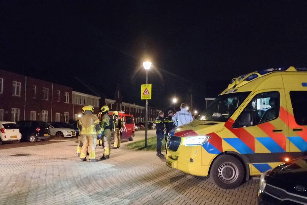 Hulpdiensten ingezet voor incident met mogelijk gevaarlijke stof in woning