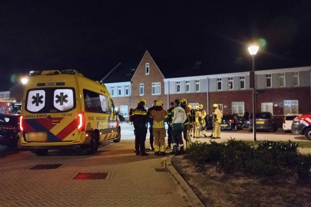 Hulpdiensten ingezet voor incident met mogelijk gevaarlijke stof in woning