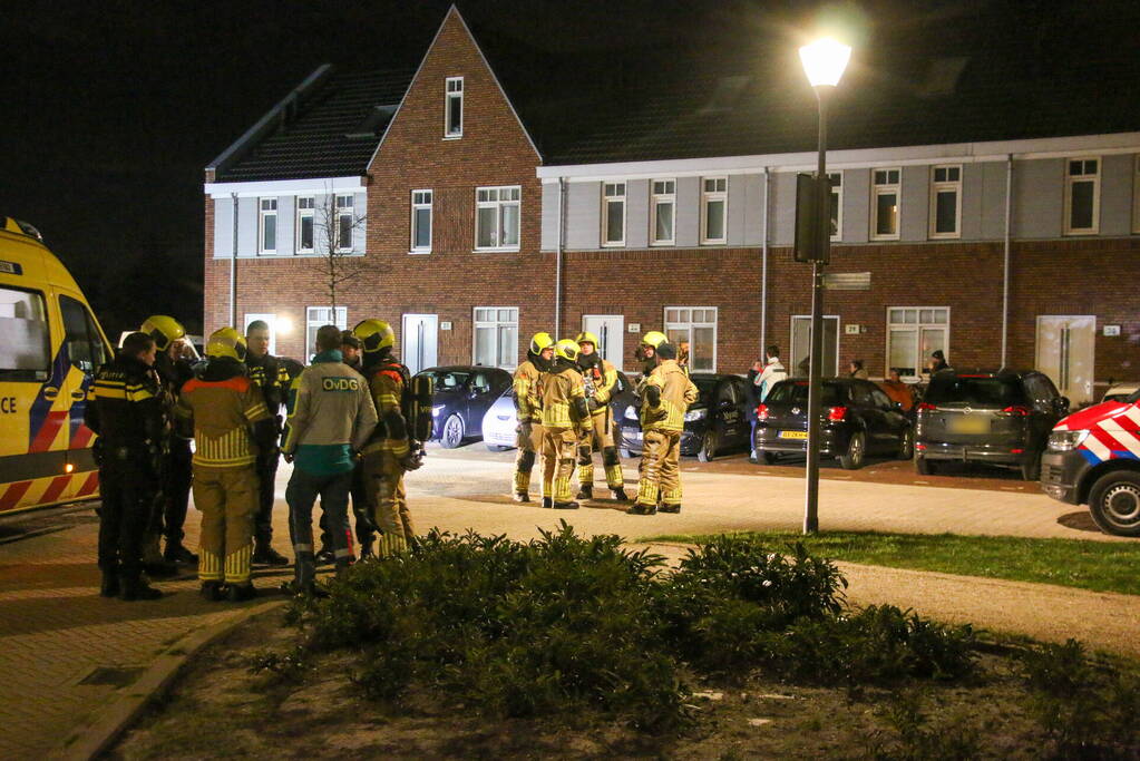 Hulpdiensten ingezet voor incident met mogelijk gevaarlijke stof in woning