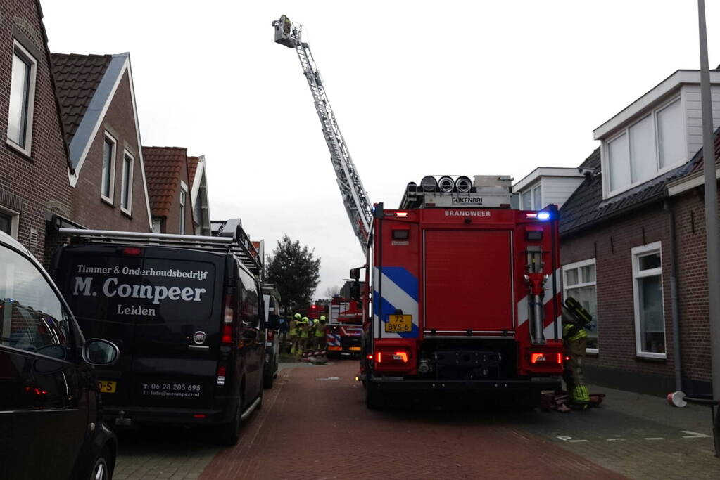 Woning ontruimd door brand in meterkast