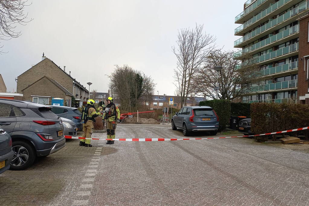 Gas en waterleidingbreuk zorgen voor gevaarlijke situatie