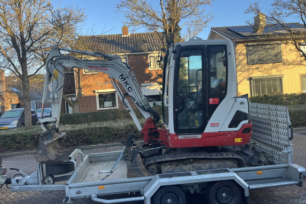 Straat afgezet vanwege waterleidingbreuk